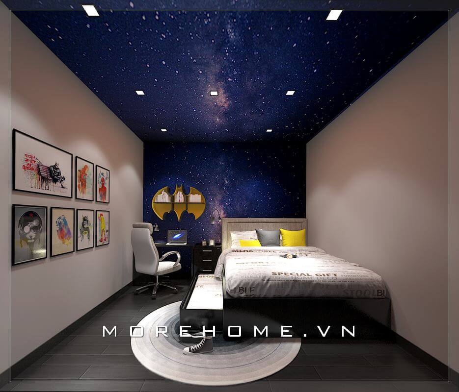 Giường ngủ bé trai